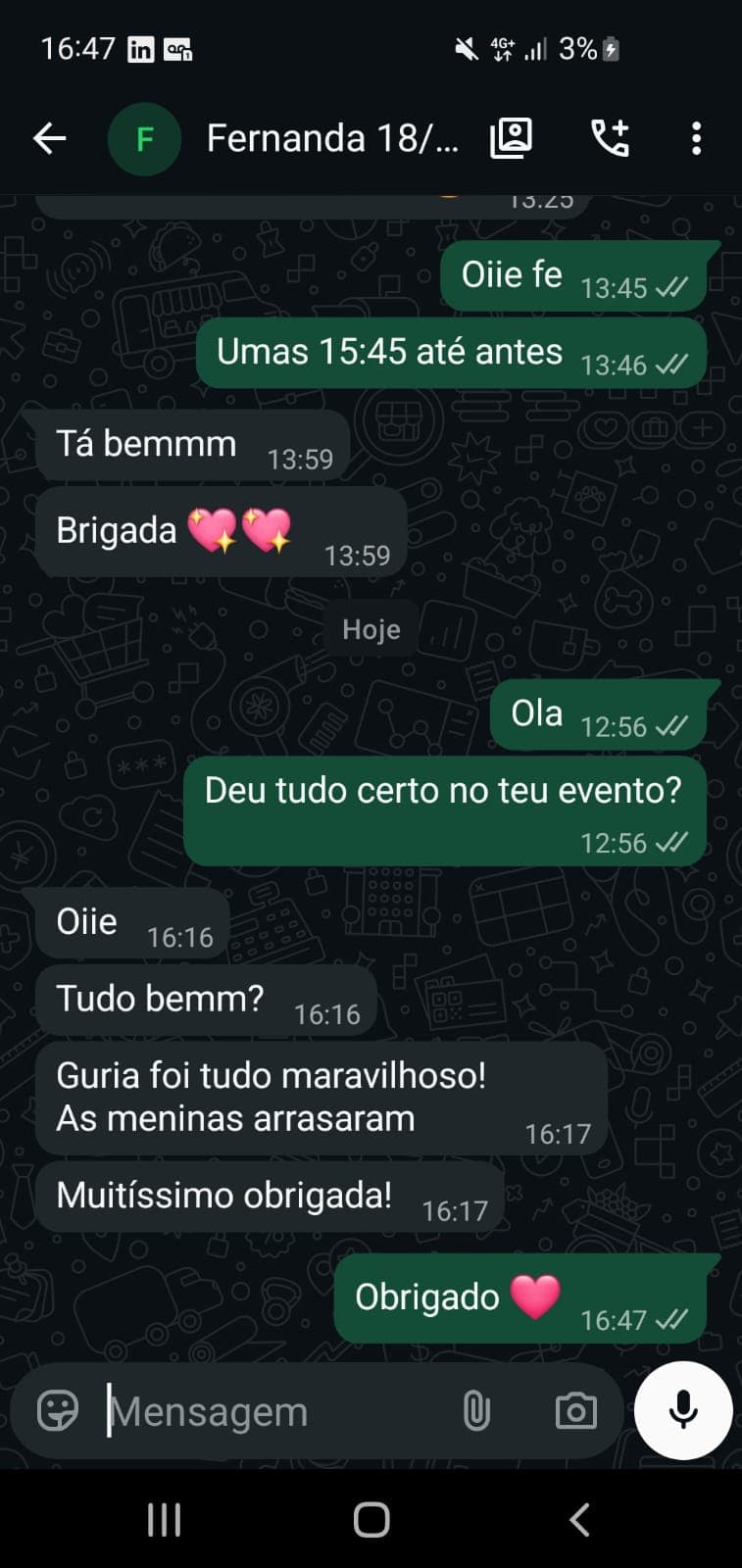 Depoimento Fernanda